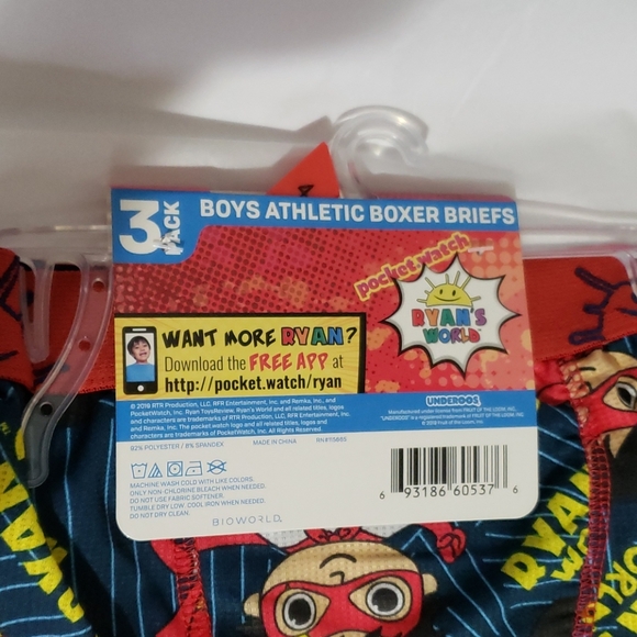 NWT Ryan's World Boys Boxer Briefs - Picture 5 of 5